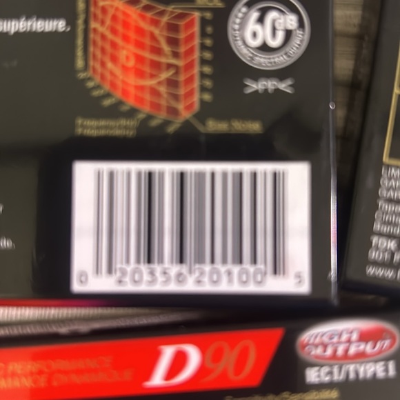 TDK Blank Cassette Tapes Originally Sealed - Picture 5 of 6